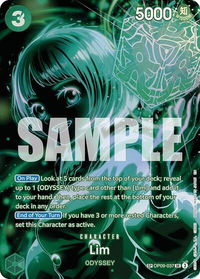 Lim (SP) - Legacy of the Master (OP12) #OP09-037 - Super Rare One Piece Trading Card