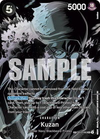 Kuzan (SP) - Legacy of the Master (OP12) #OP10-082 - Super Rare One Piece Trading Card