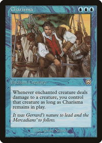 Charisma - Mercadian Masques (MMQ) #66 - Rare Magic: The Gathering Trading Card