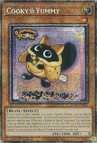 CookyYummy (Starlight Rare) - Justice Hunters (JUSH) #JUSH-EN017 - Starlight Rare YuGiOh Trading Card