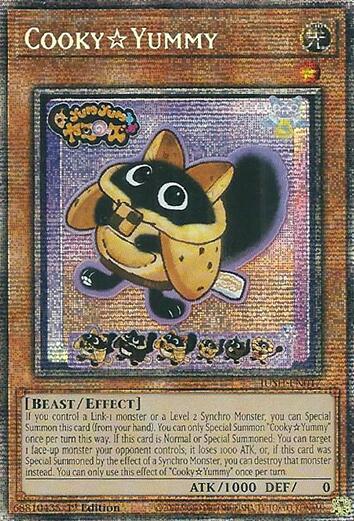 CookyYummy (Starlight Rare) trading card from Justice Hunters CookyYummy (Starlight Rare) - Justice Hunters YuGiOh trading card