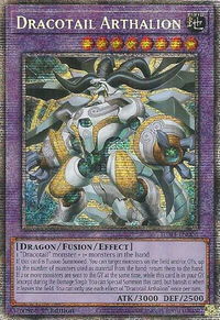 Dracotail Arthalion (Starlight Rare) - Justice Hunters (JUSH) #JUSH-EN006 - Starlight Rare YuGiOh Trading Card