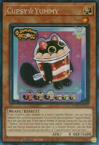 CupsyYummy (CR) - Justice Hunters (JUSH) #JUSH-EN016 - Collector's Rare YuGiOh Trading Card