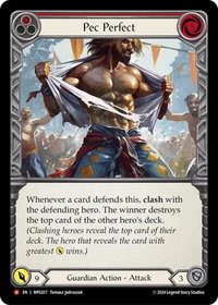 Pec Perfect - Mastery Pack Guardian  #MPG017 - Majestic Flesh and Blood Trading Card