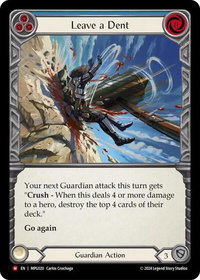 Leave a Dent - Mastery Pack Guardian  #MPG020 - Majestic Flesh and Blood Trading Card