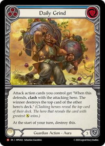Daily Grind - Mastery Pack Guardian  #MPG022 - Majestic Flesh and Blood Trading Card