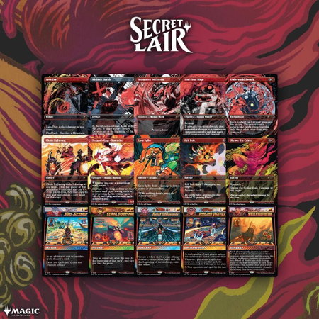 Secret Lair Drop: Burn ‘Em All Bundle - Non-Foil Edition trading card from Secret Lair Drop Series Secret Lair Drop: Burn ‘Em All Bundle - Non-Foil Edition - Secret Lair Drop Series Magic: The Gathering trading card