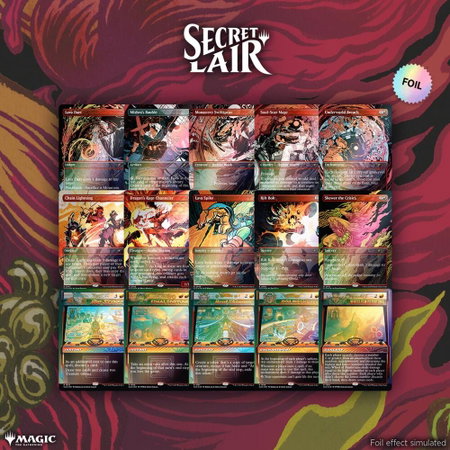 Secret Lair Drop: Burn ‘Em All Bundle - Rainbow Foil Edition - Secret Lair Drop Series Magic: The Gathering trading card