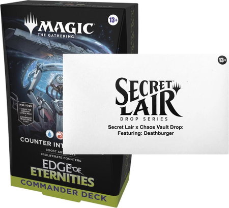 Secret Lair x Chaos Vault Drop: Commander Reinforcements Counter Intelligence Bundle - Secret Lair Drop Series Magic: The Gathering trading card