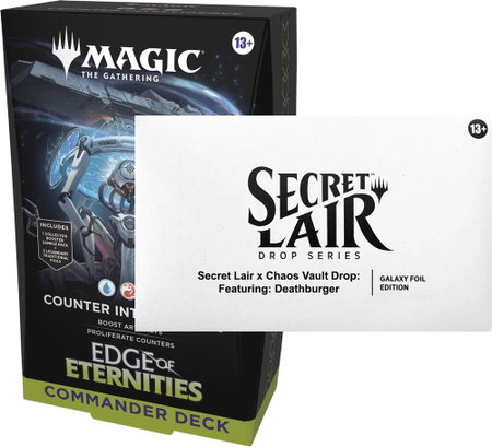 Secret Lair x Chaos Vault Drop: Commander Reinforcements Counter Intelligence Bundle (Galaxy Foil) - Secret Lair Drop Series Magic: The Gathering trading card