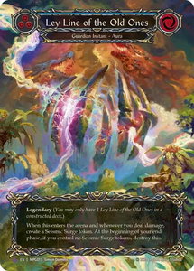 Ley Line of the Old Ones (Marvel) - Mastery Pack Guardian  #MPG013 - Marvel Flesh and Blood Trading Card