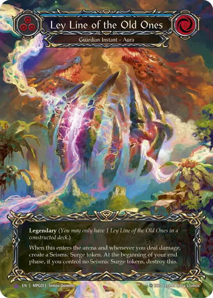 Ley Line of the Old Ones (Marvel) - Mastery Pack Guardian Flesh and Blood trading card