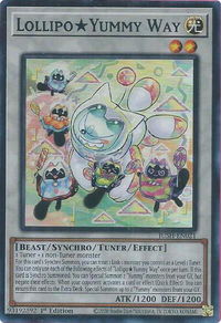 LollipoYummy Way (Super Rare) - Justice Hunters (JUSH) #JUSH-EN021 - Super Rare YuGiOh Trading Card