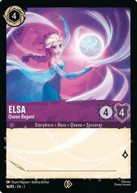 Elsa - Queen Regent - Disney Lorcana Promo Cards (DLPC) #16 - Promo Disney Lorcana Trading Card