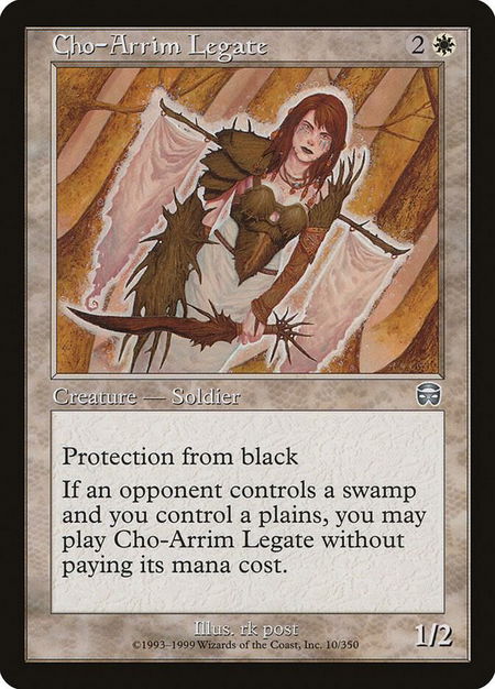 Cho-Arrim Legate - Mercadian Masques Magic: The Gathering trading card