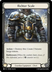 Richter Scale - Mastery Pack Guardian  #MPG006 - Common Flesh and Blood Trading Card