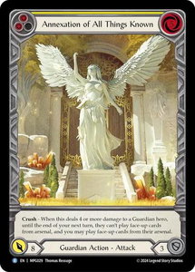 Annexation of All Things Known (Extended Art) - Mastery Pack Guardian  #MPG029 - Rare Flesh and Blood Trading Card
