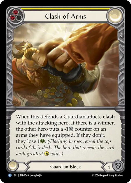 Clash of Arms - Mastery Pack Guardian Flesh and Blood trading card