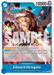 Edward.Newgate - Starter Deck 22: Ace & Newgate (ST-22) #ST22-003 - Common One Piece Trading Card