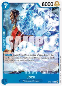 Jozu - Starter Deck 22: Ace & Newgate (ST-22) #ST22-006 - Common One Piece Trading Card