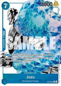 Jozu (Parallel) - Starter Deck 22: Ace & Newgate (ST-22) #ST22-006 - Common One Piece Trading Card