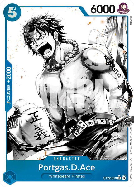 Portgas.D.Ace (Parallel) trading card from Starter Deck 22: Ace & Newgate Portgas.D.Ace (Parallel) - Starter Deck 22: Ace & Newgate One Piece trading card