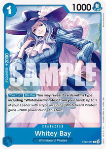 Whitey Bay - Starter Deck 22: Ace & Newgate (ST-22) #ST22-011 - Common One Piece Trading Card