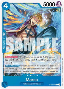 Marco - Starter Deck 22: Ace & Newgate (ST-22) #ST22-012 - Common One Piece Trading Card