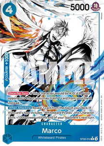 Marco (Parallel) - Starter Deck 22: Ace & Newgate (ST-22) #ST22-012 - Common One Piece Trading Card