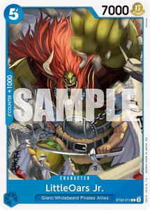 LittleOars Jr. - Starter Deck 22: Ace & Newgate (ST-22) #ST22-013 - Common One Piece Trading Card