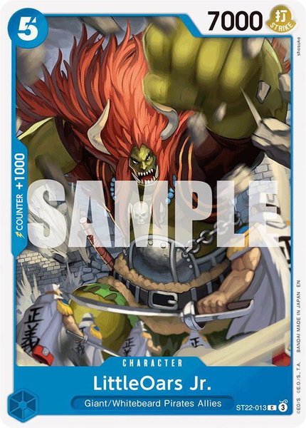 LittleOars Jr. - Starter Deck 22: Ace & Newgate One Piece trading card