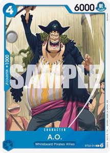 A.O. - Starter Deck 22: Ace & Newgate (ST-22) #ST22-014 - Common One Piece Trading Card