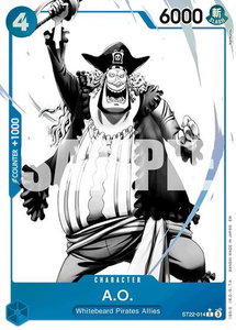 A.O. (Parallel) - Starter Deck 22: Ace & Newgate (ST-22) #ST22-014 - Common One Piece Trading Card