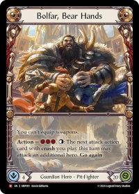 Bolfar, Bear Hands - Smash Palace #SMP001 - Majestic Flesh and Blood Trading Card