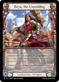 Reya, the Unyielding - Smash Palace #SMP005 - Majestic Flesh and Blood Trading Card