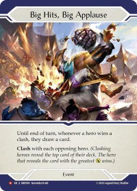Big Hits, Big Applause - Smash Palace #SMP009 - Majestic Flesh and Blood Trading Card