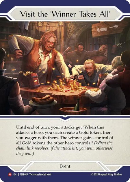 Visit the 'Winner Takes All' - Smash Palace Flesh and Blood trading card