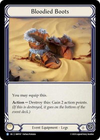 Bloodied Boots - Smash Palace #SMP017 - Rare Flesh and Blood Trading Card