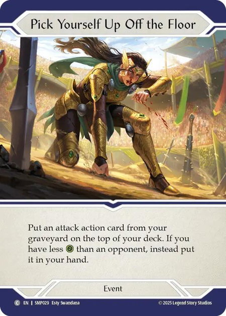 Pick Yourself Up Off the Floor - Smash Palace Flesh and Blood trading card