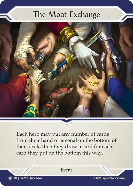 The Moat Exchange trading card from Smash Palace The Moat Exchange - Smash Palace Flesh and Blood trading card