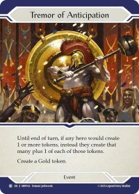 Tremor of Anticipation - Smash Palace #SMP032 - Common Flesh and Blood Trading Card