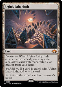 Ugin's Labyrinth - Promo Pack: Edge of Eternities (PPEOE) #233 - Mythic Rare Magic: The Gathering Trading Card