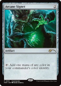 Arcane Signet (CommandFest 2025) - MagicFest Cards (MFP) #1 - Promo Magic: The Gathering Trading Card
