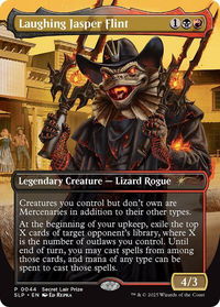 Laughing Jasper Flint - Secret Lair Showdown (SLP) #44 - Rare Magic: The Gathering Trading Card
