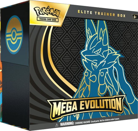 Mega Evolution Elite Trainer Box [Mega Lucario] - ME01: Mega Evolution Pokémon trading card