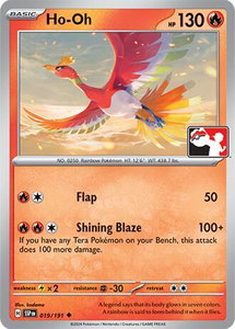 Ho-Oh - Prize Pack Series Cards #019/191 - Uncommon Pokémon Trading Card