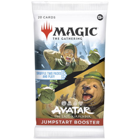 Avatar: The Last Airbender - Jumpstart Booster Pack trading card from Avatar: The Last Airbender Avatar: The Last Airbender - Jumpstart Booster Pack - Avatar: The Last Airbender Magic: The Gathering trading card