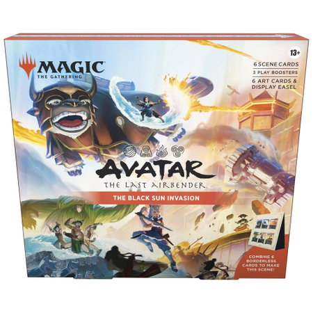 Avatar: The Last Airbender - Scene Box (The Black Sun Invasion) trading card from Avatar: The Last Airbender Avatar: The Last Airbender - Scene Box (The Black Sun Invasion) - Avatar: The Last Airbender Magic: The Gathering trading card