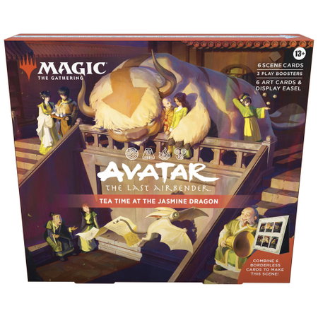 Avatar: The Last Airbender - Scene Box (Tea Time at the Jasmine Dragon) trading card from Avatar: The Last Airbender Avatar: The Last Airbender - Scene Box (Tea Time at the Jasmine Dragon) - Avatar: The Last Airbender Magic: The Gathering trading card
