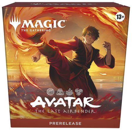Avatar: The Last Airbender - Prerelease Pack (Zuko - Red) trading card from Avatar: The Last Airbender Avatar: The Last Airbender - Prerelease Pack (Zuko - Red) - Avatar: The Last Airbender Magic: The Gathering trading card